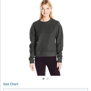 NWT dark green fleece alo yoga pullover